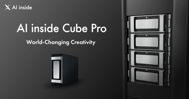 AI inside Cube Pro, the Highest-Performance in the Series, is Now Available by Subscription