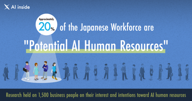 Approximately 20% of the Japanese Workforce Are “Potential AI Human Resources”